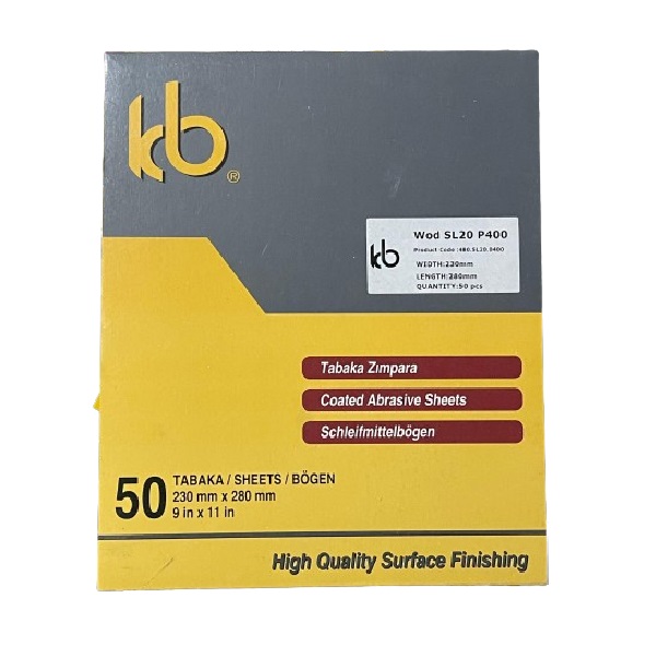 سنباده کاغذی (برگی) kb