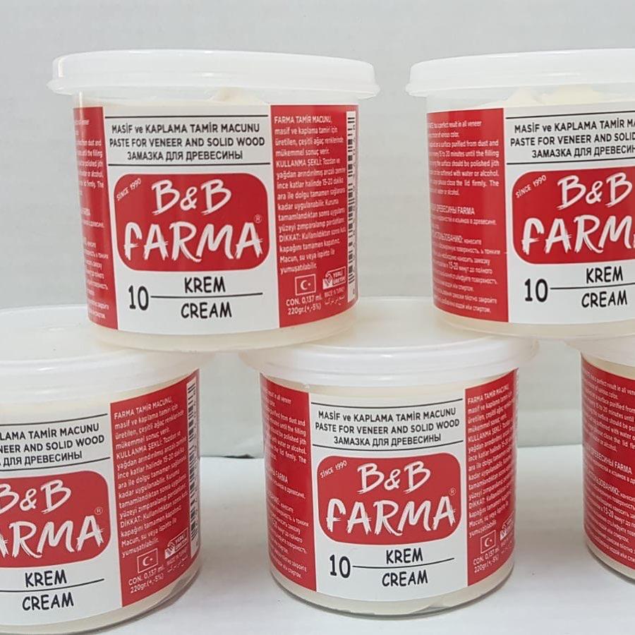 بتونه تعمیری رنگی فارما 230 گرمی