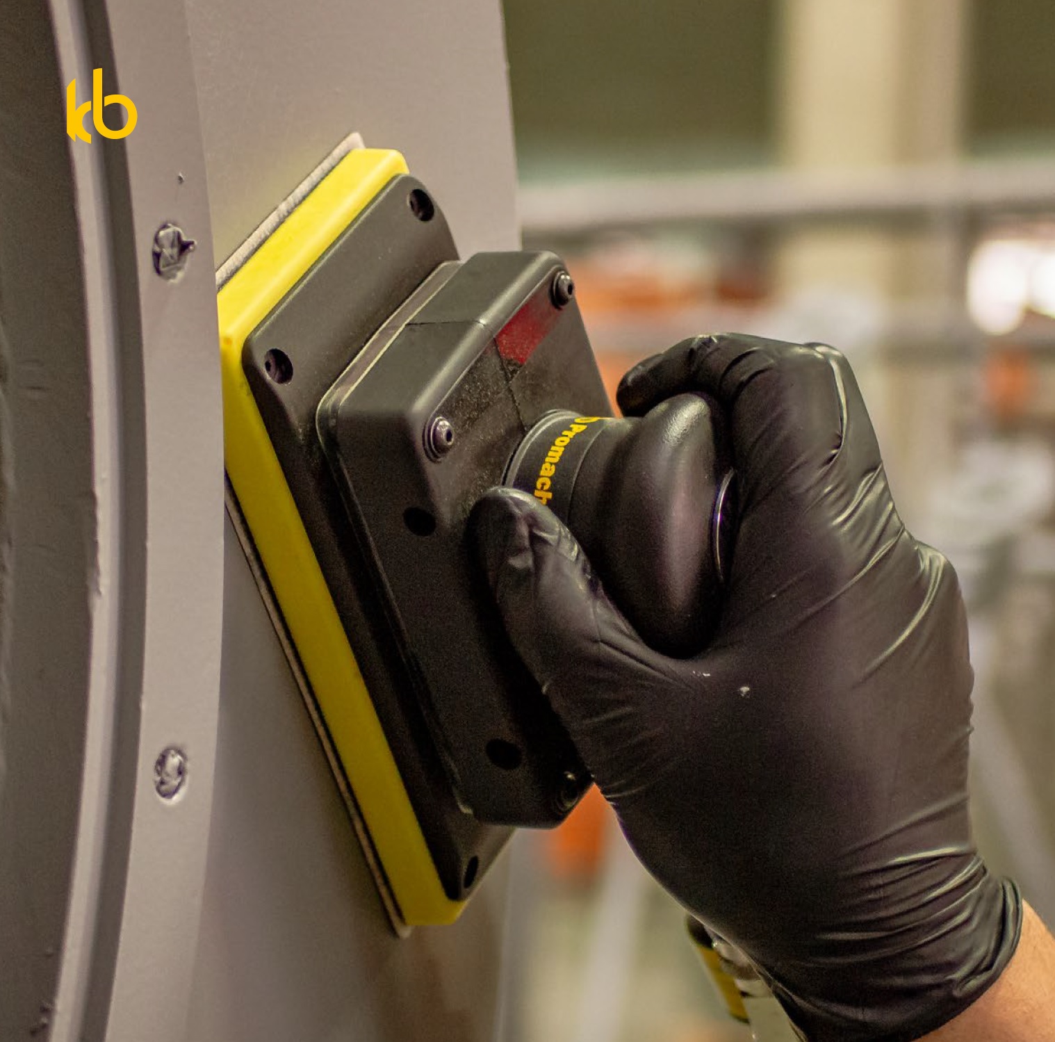 سنباده زن بادی اوربیتال مستطیلی kb مدل OS 4718CV