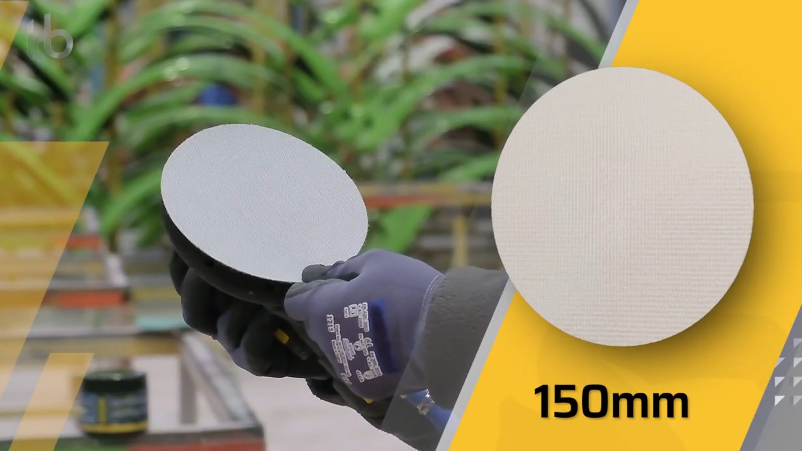 سنباده گرد kb مدل Ipex 150mm