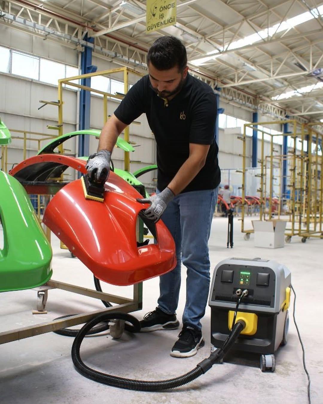 مکنده گرد و غبار سنباده مدل TE20-EP Multivac